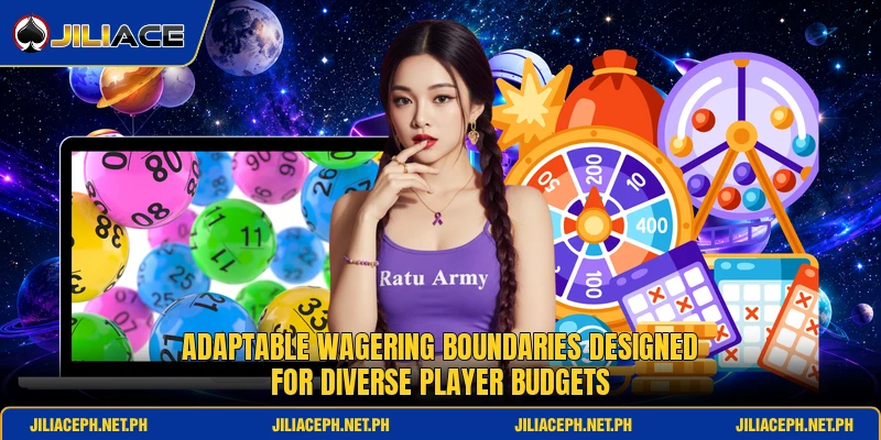 Adaptable wagering boundaries designed for diverse player budgets
