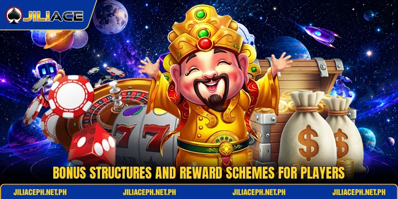 Bonus structures and reward schemes for players Bonus structures and reward schemes for players