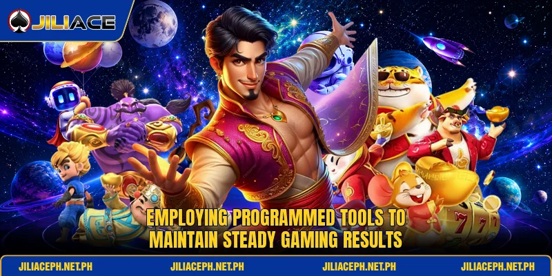 Employing programmed tools to maintain steady gaming results
