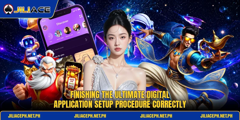 Finishing the ultimate digital application setup procedure correctly Finishing the ultimate digital application setup procedure correctly