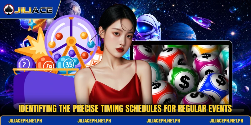 Identifying the precise timing schedules for regular events Identifying the precise timing schedules for regular events