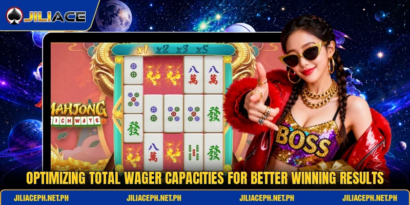 Optimizing total wager capacities for better winning results